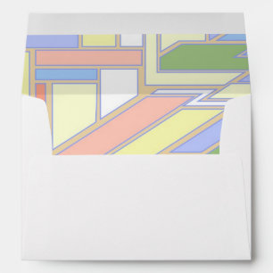 Enveloppes motif géométrique 3