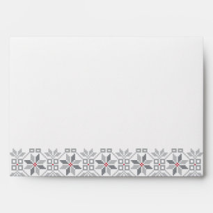 Enveloppes Motif géométrique du soleil du matin letton VIII