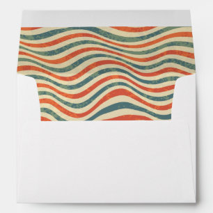Enveloppes motif rayé
