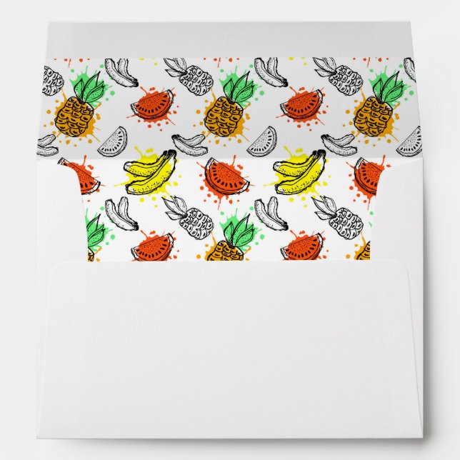 Enveloppes Motif sans couture Vector Graphic (Dos (Bas))