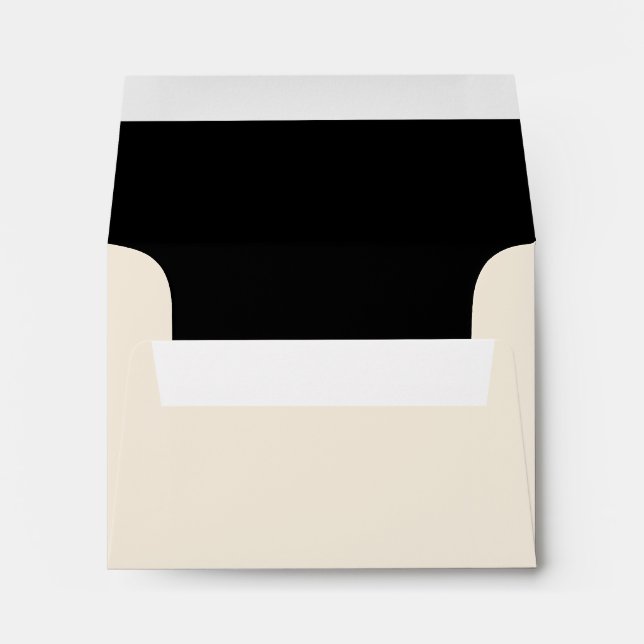 Enveloppes Noir ivoire (Dos (Bas))