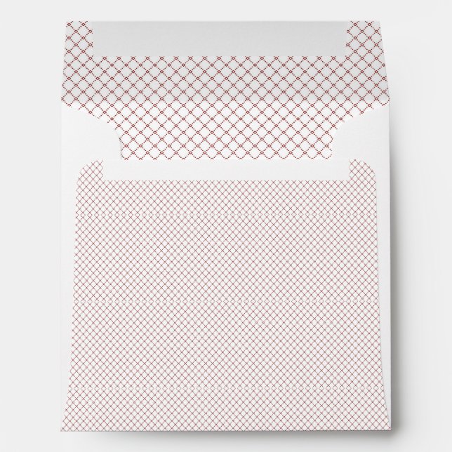 Enveloppes noires et blanches | Papier à lettres c (Dos (Bas))
