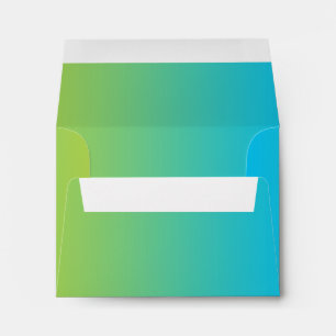 Enveloppes Ombre bleu et vert