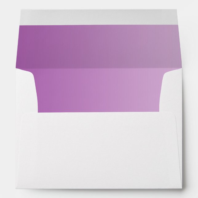 Enveloppes Ombre pourpre doux A7 (Dos (Bas))
