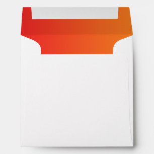 Enveloppes Ombre rouge et orange