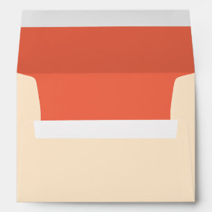 Enveloppes option 1 de l'enveloppe 5x7 rosâtre/rouleau formel