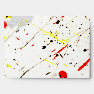 Enveloppes Paint Splatter