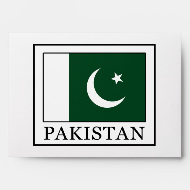 Enveloppes Pakistan (Devant)