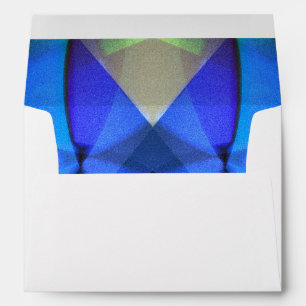 Enveloppes Papillon bleu