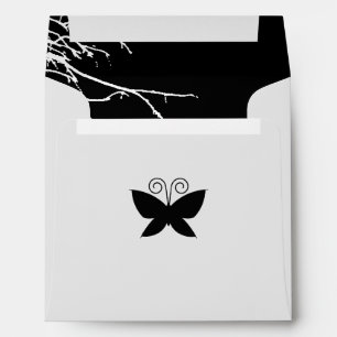 Enveloppes Papillon noir
