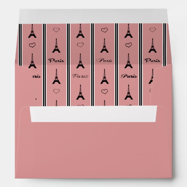 Enveloppes Paris (Dos (Bas))