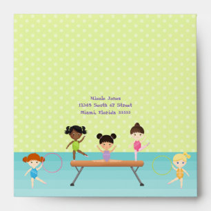 Enveloppes Parti de la gymnastique
