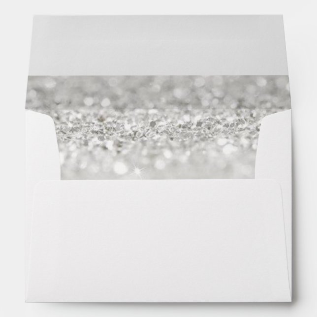 Enveloppes Parties scintillantes les épousant élégantes (Dos (Bas))