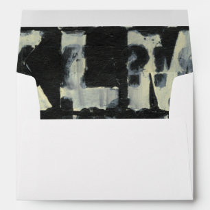 Enveloppes Peinture d'alphabet par le Normand Wyatt