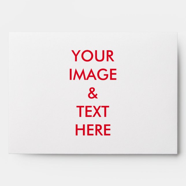 Enveloppes Personnalisé Personnalisé Votre Propre Photo (Devant)