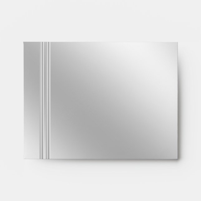 Enveloppes personnalisées à effet d'argent et de d (Devant)