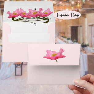 Enveloppes Photo Pretty Rose Poppy
