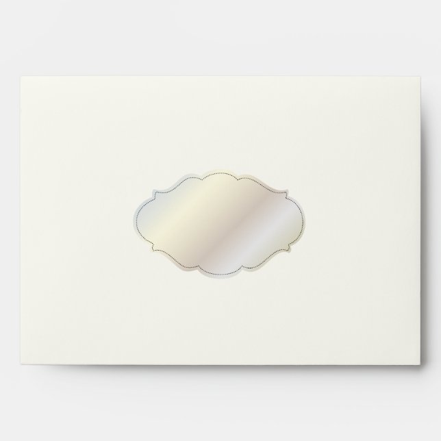 Enveloppes PixDezines Crème lisse+Chartreuse Vert /do-it-your (Devant)