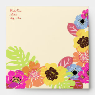 Enveloppes PixDezines DO-IT-YOURSELF couleur Leis / Luau