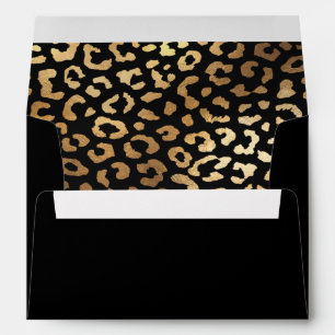 Enveloppes PixDezines Faux Gold Leopard Spots/DO-IT-YOURSELF