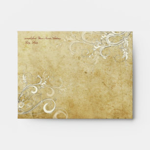 Enveloppes PixDezines Vintage Cream Swirls