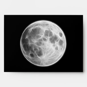 Enveloppes Pleine lune Lunet Planet Globe