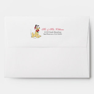 Enveloppes Pluto vintage Bonnes Tidings pour vous