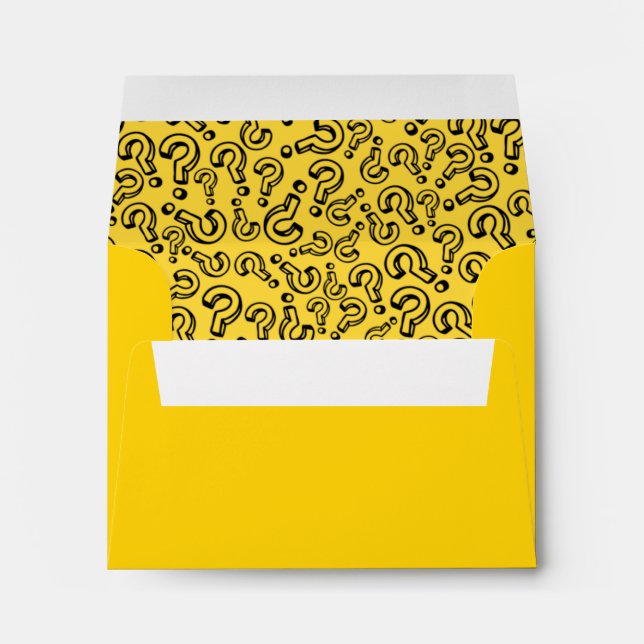 Enveloppes Points d'interrogation (Dos (Bas))