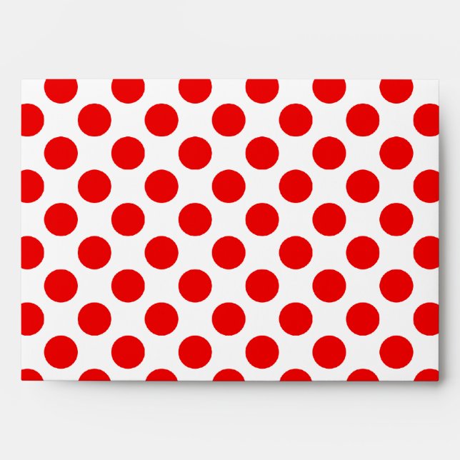 Enveloppes Points rouges (Devant)