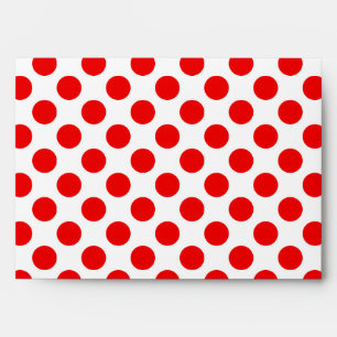 Enveloppes Points rouges