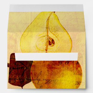 Enveloppes Poire de cuivre