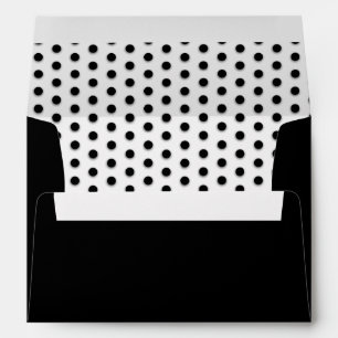 Enveloppes Pois noirs !