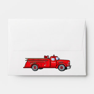 Enveloppes Pompe à incendie classique