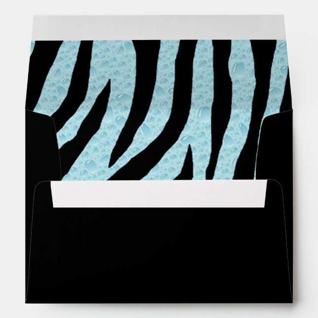 Enveloppes Pop Zebra (Dos (Bas))
