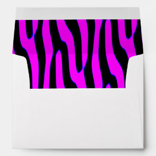 Enveloppes Poster de animal sauvage rose de Sassy