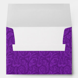 Enveloppes Purple Paisley