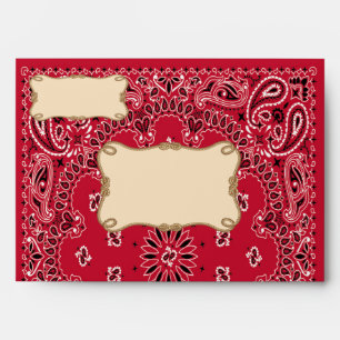 Enveloppes Red Cowboy, Bandana