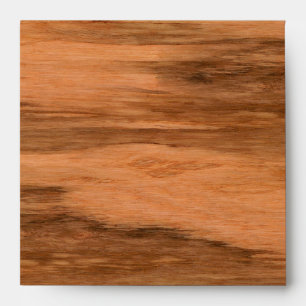 Enveloppes Regard du bois de grain d'eucalyptus naturel