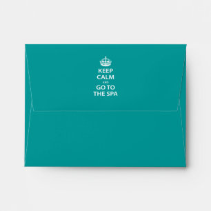 Enveloppes Restez calme et allez au Spa