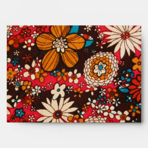 Enveloppes Riche somptueux motif floral vintage