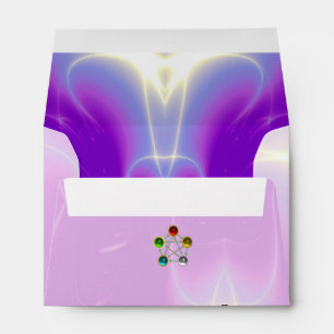 ENVELOPPES RODE D'ASCLEPIUS, 7 CHAKRAS, YOGA, ÉNERGIE SPIRITU