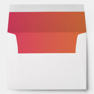 Enveloppes rose et orange
