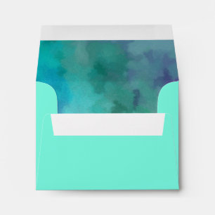 Enveloppes RSVP Aqua et Blue Star de David