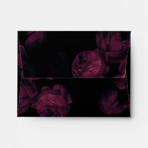 Enveloppes RSVP de mariage Rose foncé