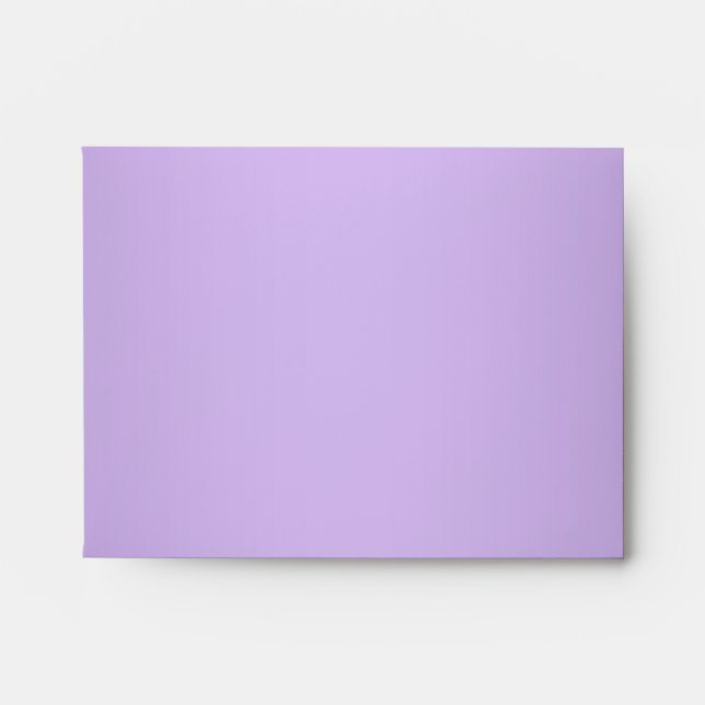 Enveloppes RSVP Lavande Purple Lavande Élégantes (Devant)