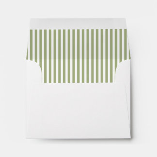 Enveloppes Sage Olive Vert Grille Linne