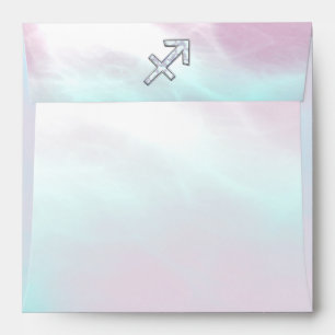 Enveloppes Sagittarius Zodiac signe sur Mère de style perle