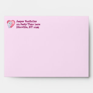 Enveloppes Saint Valentin Poméranie Blanche