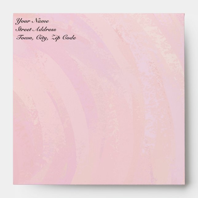 Enveloppes Saumon Swirl et Black Party (Devant)