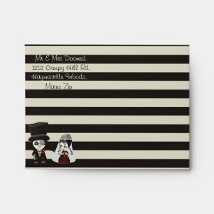 Enveloppes Spooktacular Mariage Merci